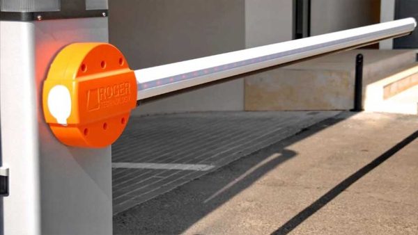 Barie tự động ROGER ITALIA khi lắp đặt hoàn thiện