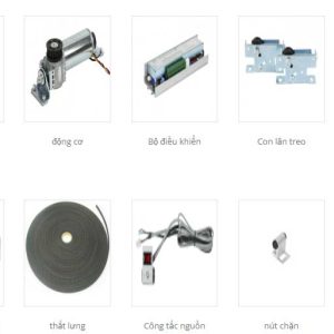 Các thiết bị của cửa tự động Hàn Quốc