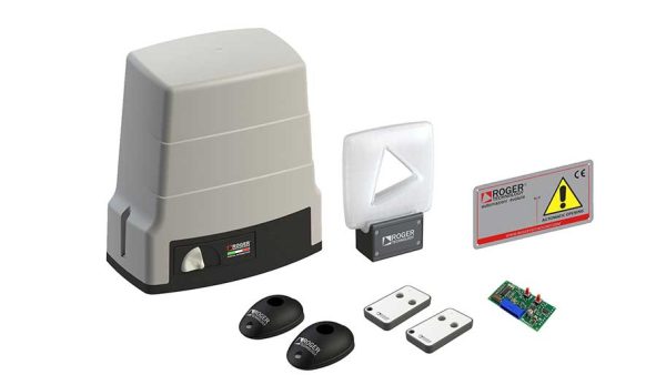 Các thiết bị của bộ mô tơ cổng trượt tự động KIT BH30-603