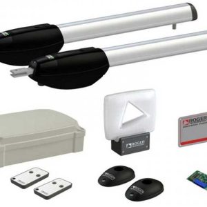Các thiết bị của mô tơ cổng tự động ROGER cánh tay đòn BE20-210 ITALIA