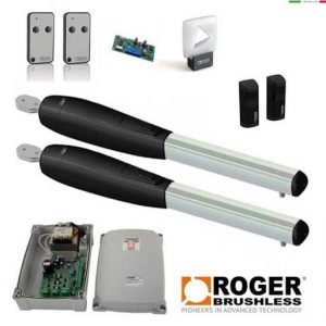 Các thiết bị mô tơ cánh tay đòn cổng mở xoay tự động ROGER SMARTY 5