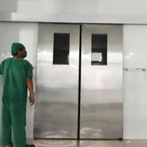 Cách đóng mở cửa tự động tại bệnh viện