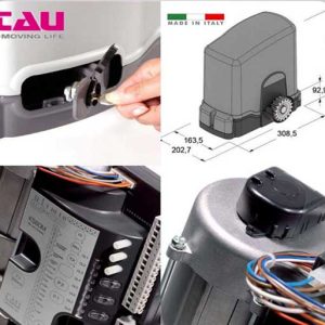 Cấu tạo mô tơ cổng trượt tự động TAU – ITALIA