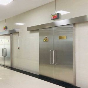 Cửa tự động đóng mở tại bệnh viện