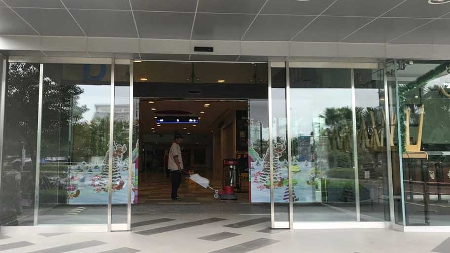 Cấu tạo của Cửa tự động NABCO Nhật BẢN thiết kế hiện đại