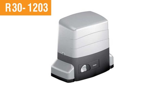 Các thiết bị của bộ mô tơ cửa trượt ROGER KIT R30-1203 đóng mở tự động