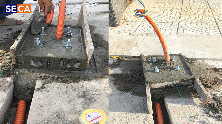 Barie được lắp đặt đúng yêu cầu kỹ thuật