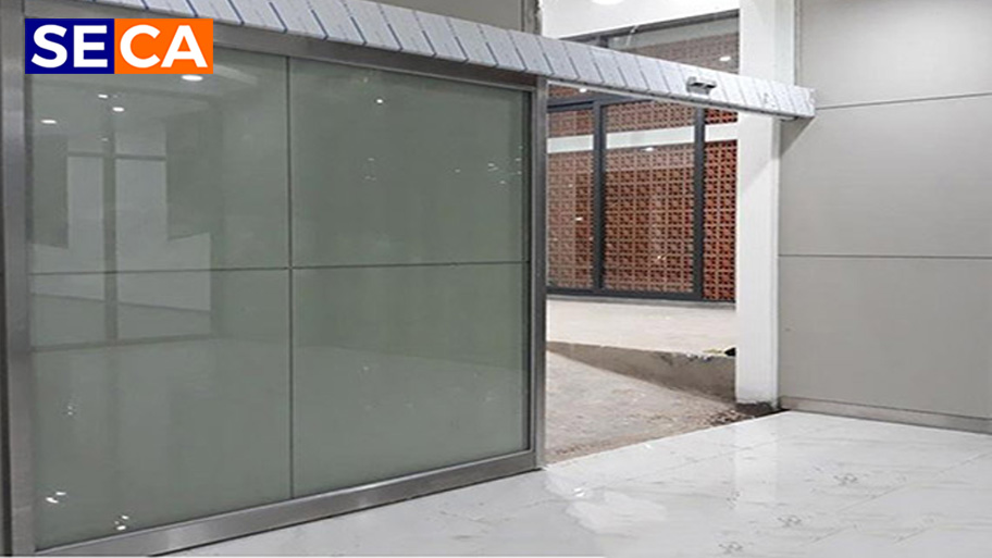 Cửa tự động 1 cánh là loại cửa có thiết kế đơn giản, được sử dụng phổ biến nhất hiện nay