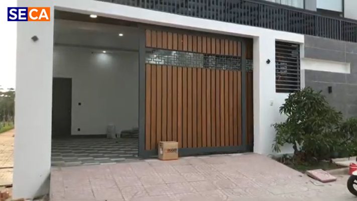 Dự án thi cổng trượt tự động xếp lớp cho nhà dân