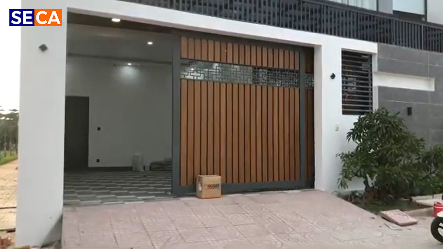 Dự án thi cổng trượt tự động xếp lớp cho nhà dân